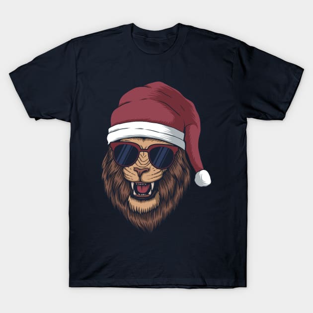 Christmas lion T-Shirt by be yourself. design